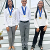 Submitted | Franklin Advocate
Placing first in the Biotechnology category were Damon Wilson, Trinity
Campbell and Genesis Richardson.