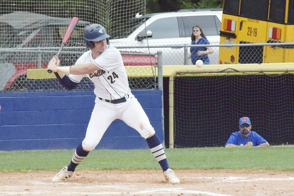 Franklin County's Dalton Meadows stroked a three-run homer to help lift the Bulldogs' varsity baseball team to a 6-5 win over Wesson to claim the 7-3A district championship on Tuesday, April 19.